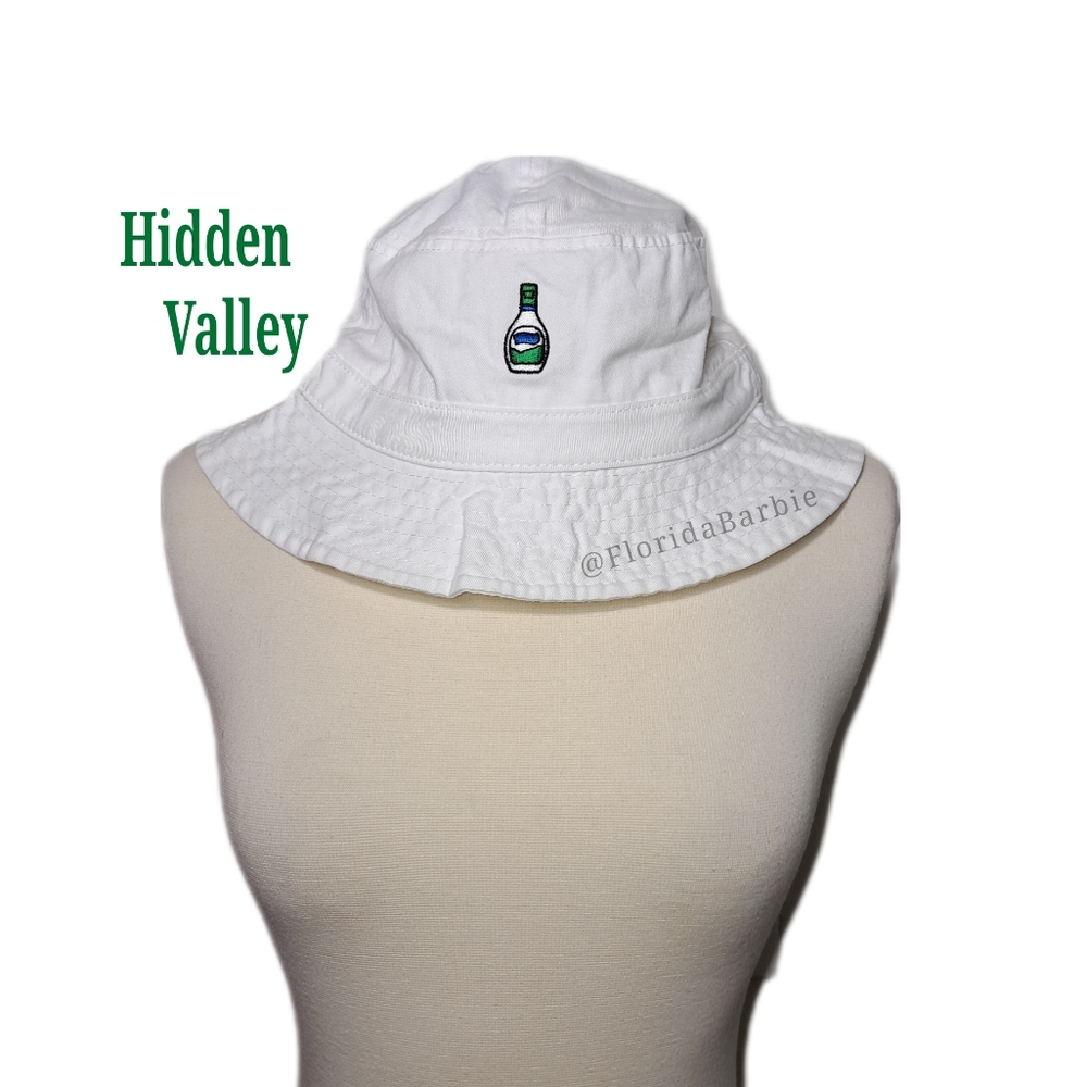 Bucket Hat Hidden Valley Ranch Classic White Men Women Bucket Hats Accessories